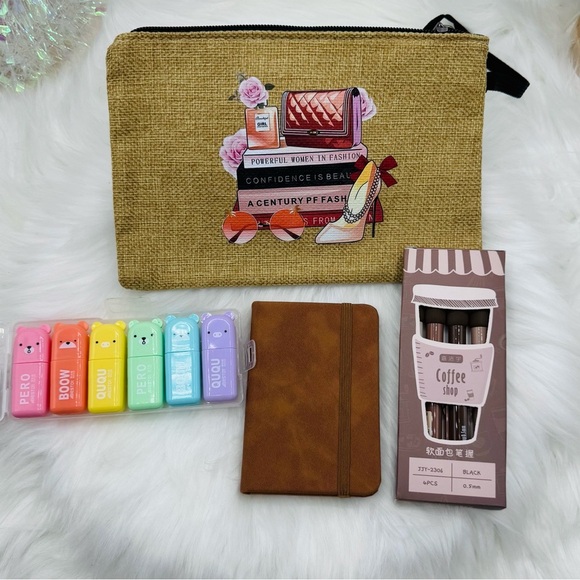 Stationary Brown Theme Bundle - Picture 1 of 7